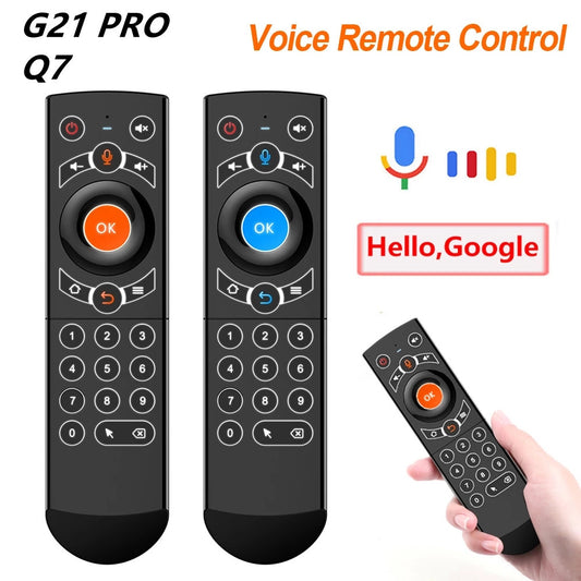 Buy Google Voice Universal Remote for TV Box with Mouse Keyboard global swanky 2