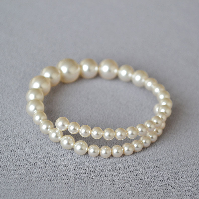 Buy Gradient-Size Pearl Bracelet for Ladies – Luxury Jewelry globalswanky 01