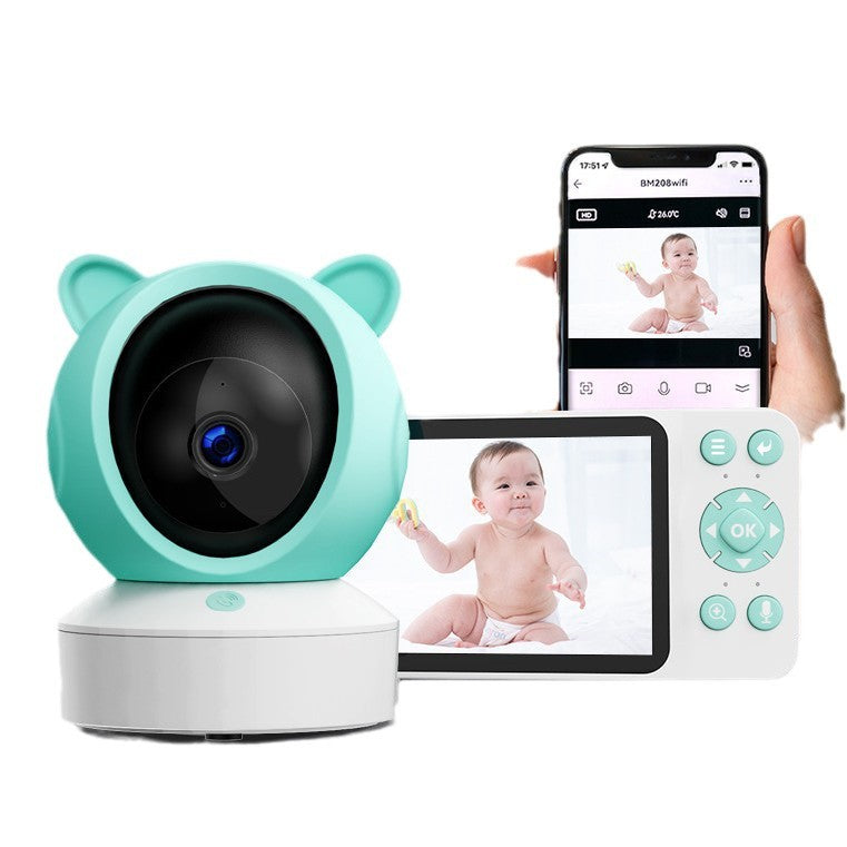 Buy Graffiti WiFi Video Baby Monitor with Screen and Cry Alarm global swanky 1