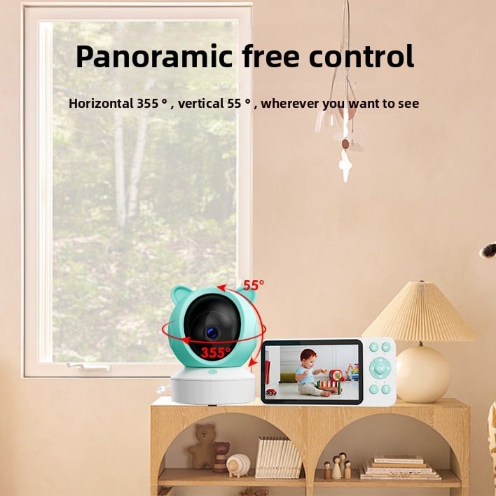 Buy Graffiti WiFi Video Baby Monitor with Screen and Cry Alarm global swanky 3