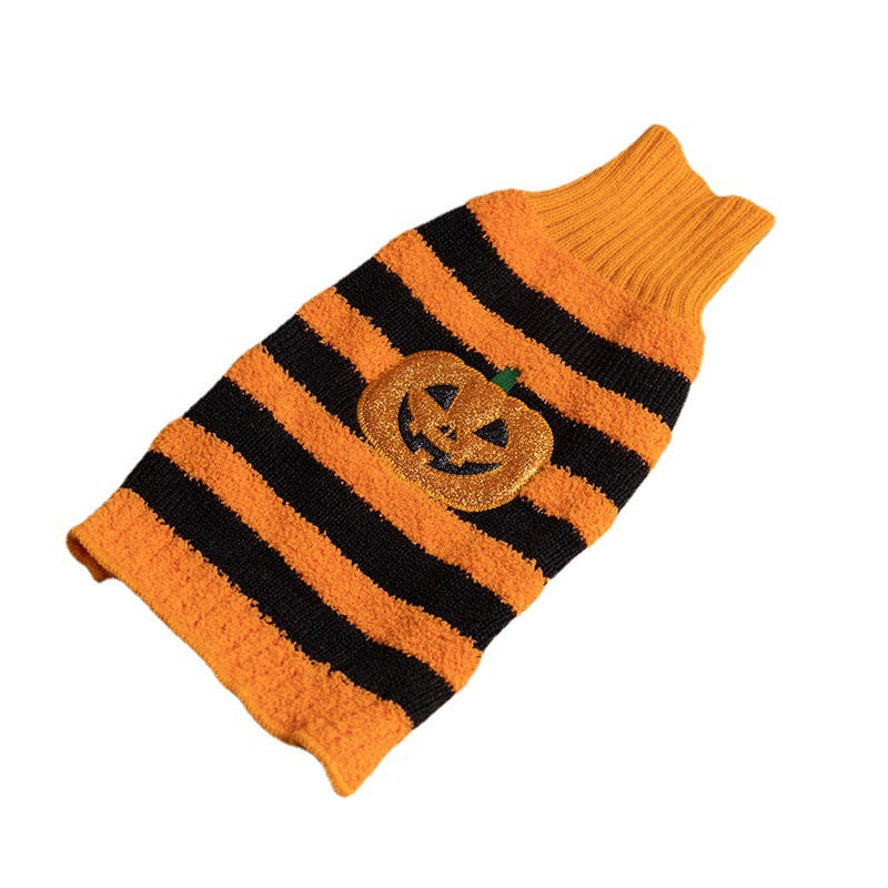 Buy Halloween Dog Sweater Teddy Costume Warm Pet Outfit Online globalswanky 03
