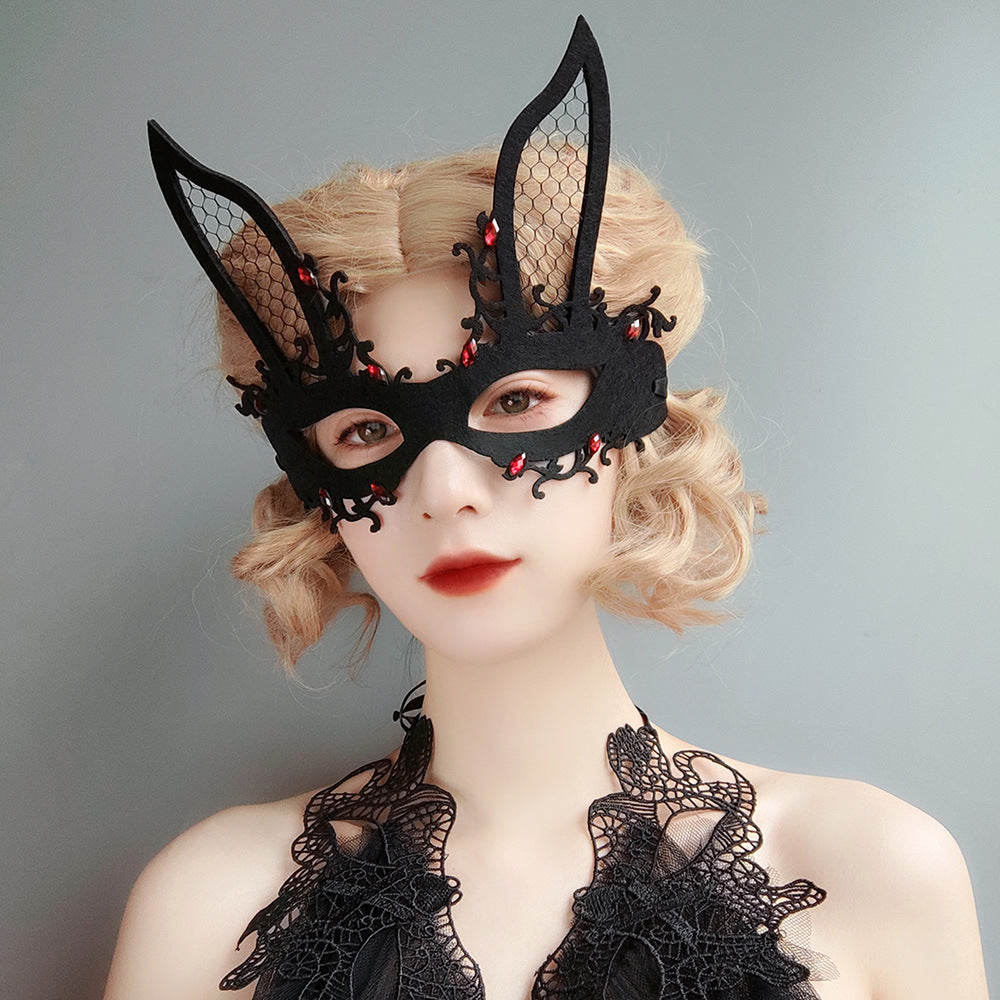 Buy Halloween Easter Rabbit Mask for Nightclub Bar Party Costume global swanky 1