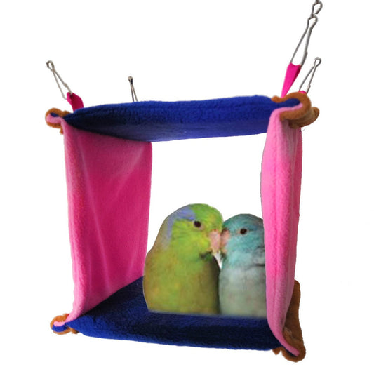Buy Hammock Bird Nest for Parrots & Small Birds Cozy Rest Bed globalswanky 03