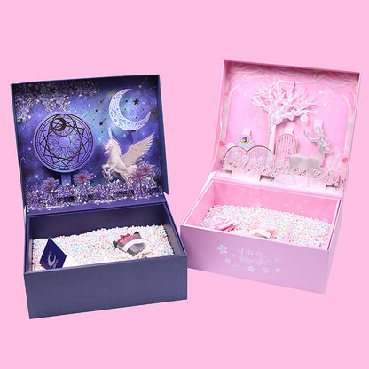 Buy Hand Gift Packaging Box Birthday Gift Bag Customizable Box global swanky 4