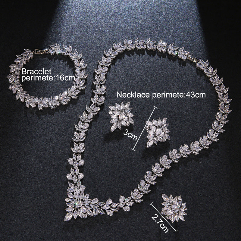 Buy Handcrafted Copper Zircon Set – Luxury Fashion Jewelry globalswanky 02