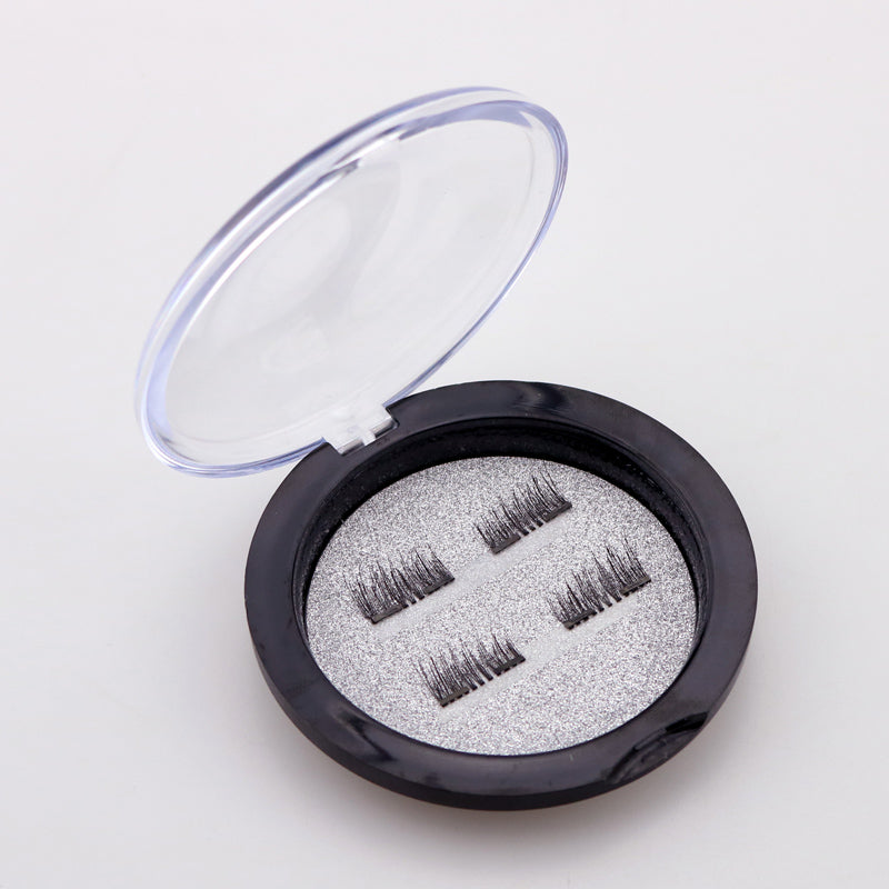 Buy Handmade 6D Magnetic False Eyelashes - Double Magnet Lashes global swanky 1