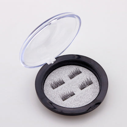 Buy Handmade 6D Magnetic False Eyelashes - Double Magnet Lashes global swanky 1