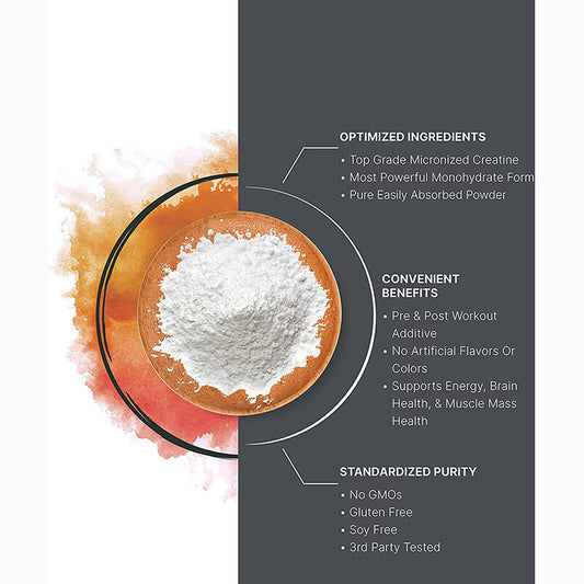 Buy High-Quality Creatine Powder Exercise Supplement for Fitness global swanky 3