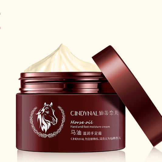 Buy Horse Oil Hand Cream and Heel Cream for Moisturizing Skin Care global swanky 3