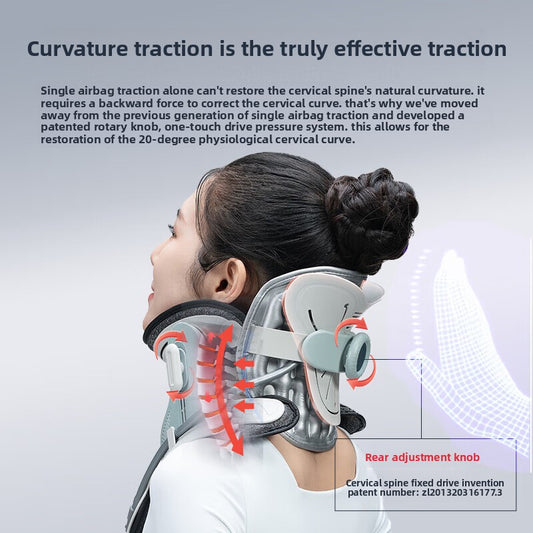 Buy Inflatable Cervical Traction Device Comfortable Neck Relief Globalswanky 03