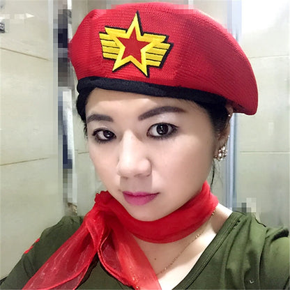 Buy Kids Star Beret Hat – Sailor Dance Performance Costume Cap global swanky 1