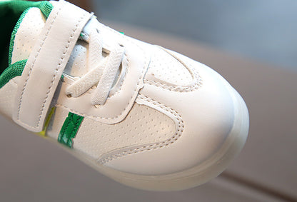 Buy Kimmy White LED Sneakers – Stylish Light-Up Shoes for Kids global swanky 3