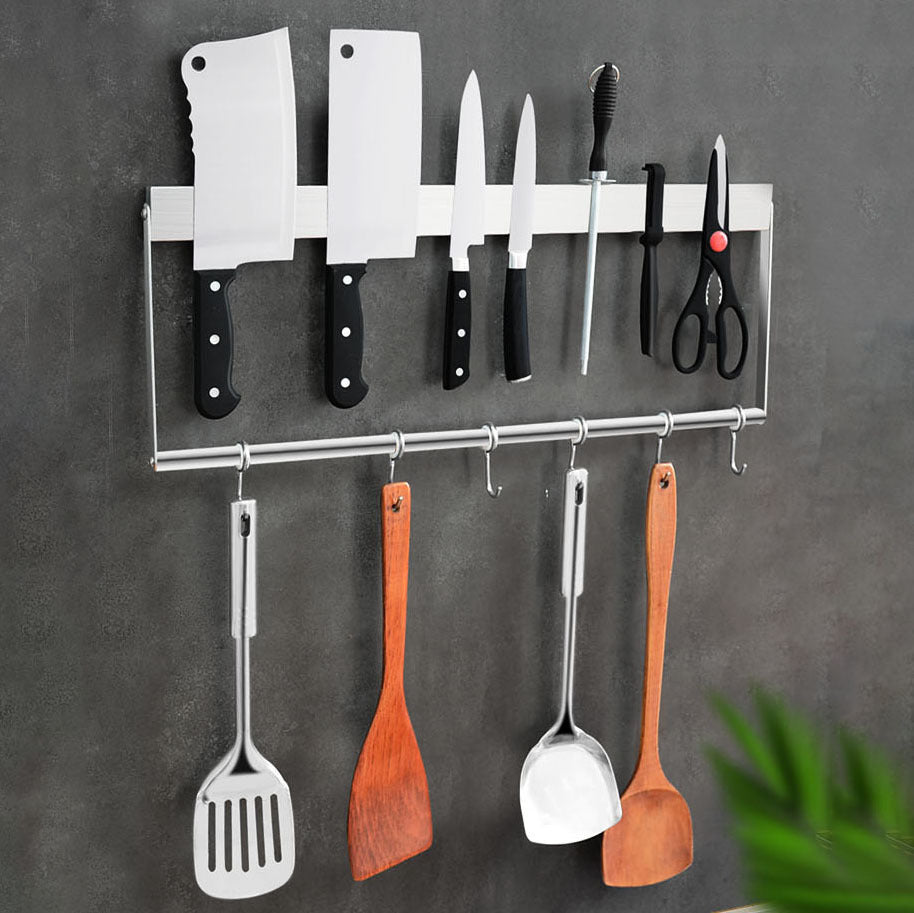 Buy Kitchen Wallmounted Knife Storage Rack for Kitchen Tools global swanky 2