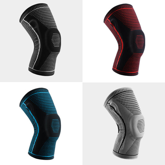 Buy Knee Pads for Sport Silicone Spring Patella Protector Knee global swanky 2