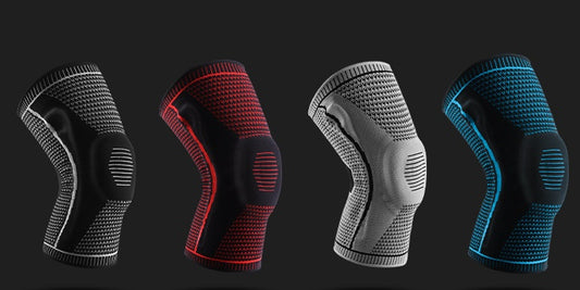 Buy Knee Pads for Sport Silicone Spring Patella Protector Knee global swanky 3