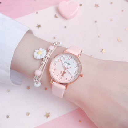 Buy Korean-Style Cute Girl Analog Children’s Watch Trendy Design global swanky 1