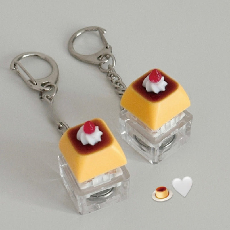 Buy Korean-Style Instagram Cute Pudding Keychain Trendy Accessory global swanky 1