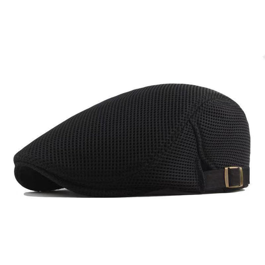 Buy Korean Style Beret Hat – Solid Color Trendy Sun Cap for Men global swanky 3