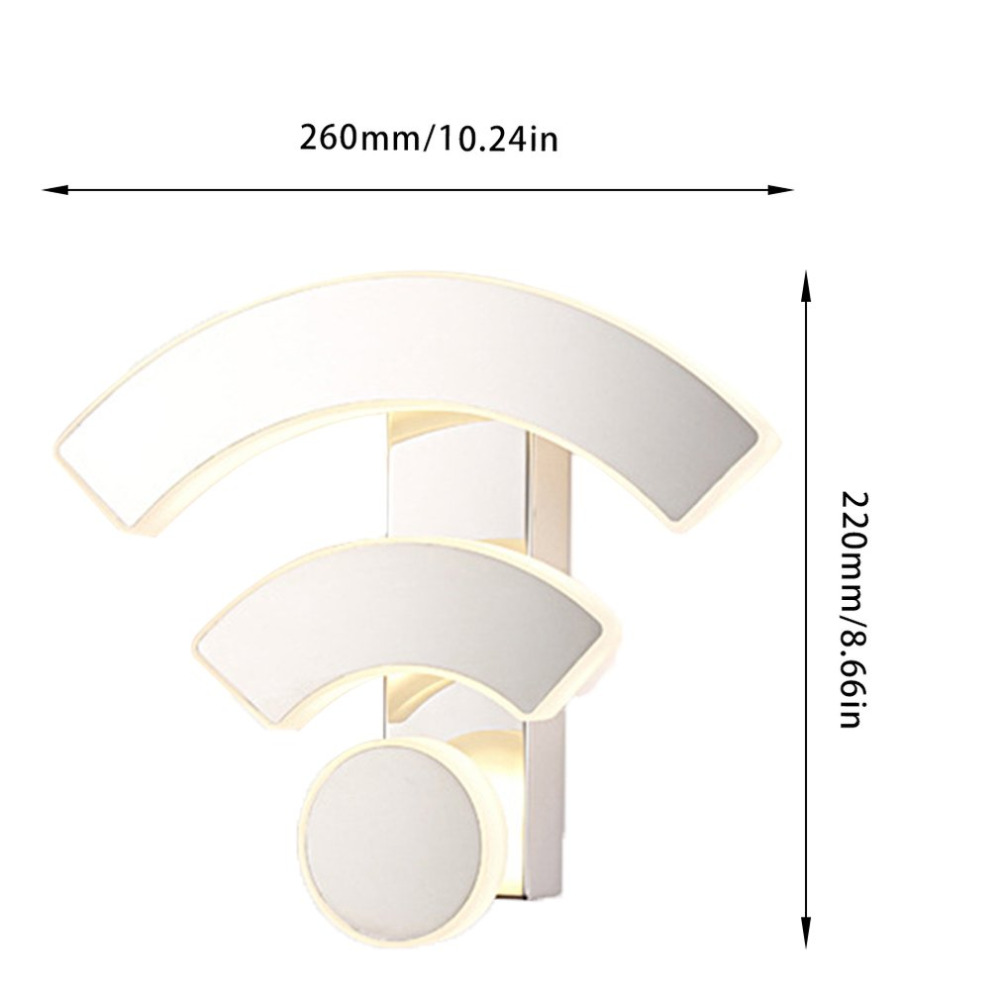 Buy LED Indoor Wall Light Modern Wall Lamp for Bedroom Decor global swanky 2