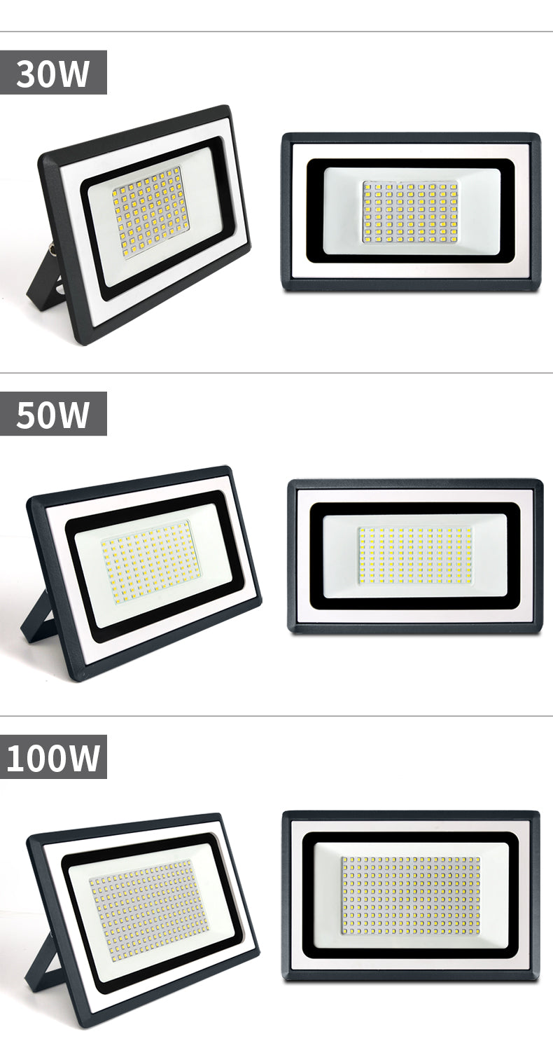 Buy LED Outdoor Flood Light Bright Energy-Saving Exterior Lamp global swanky 2