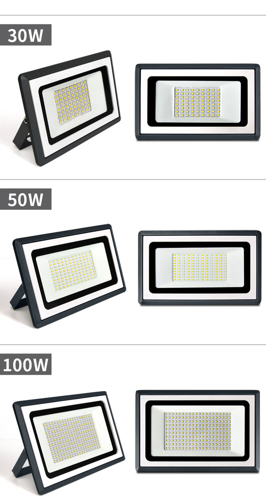 Buy LED Outdoor Flood Light Bright Energy-Saving Exterior Lamp global swanky 2