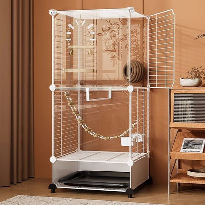 Buy Large Household Luxury Bird Cage – New Villa Design for Home global swanky 1