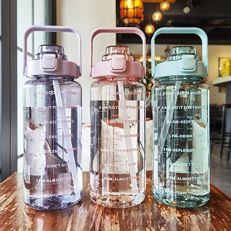 Buy Large Plastic Cup Portable Water Bottle for Daily Hydration global swanky 1