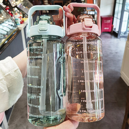 Buy Large Plastic Cup Portable Water Bottle for Daily Hydration global swanky 3