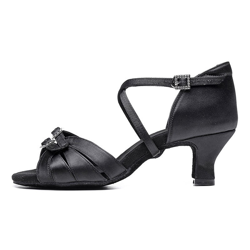 Buy Latin Dance High Heel Shoes | Soft Bottom Ballroom Footwear global swanky 2