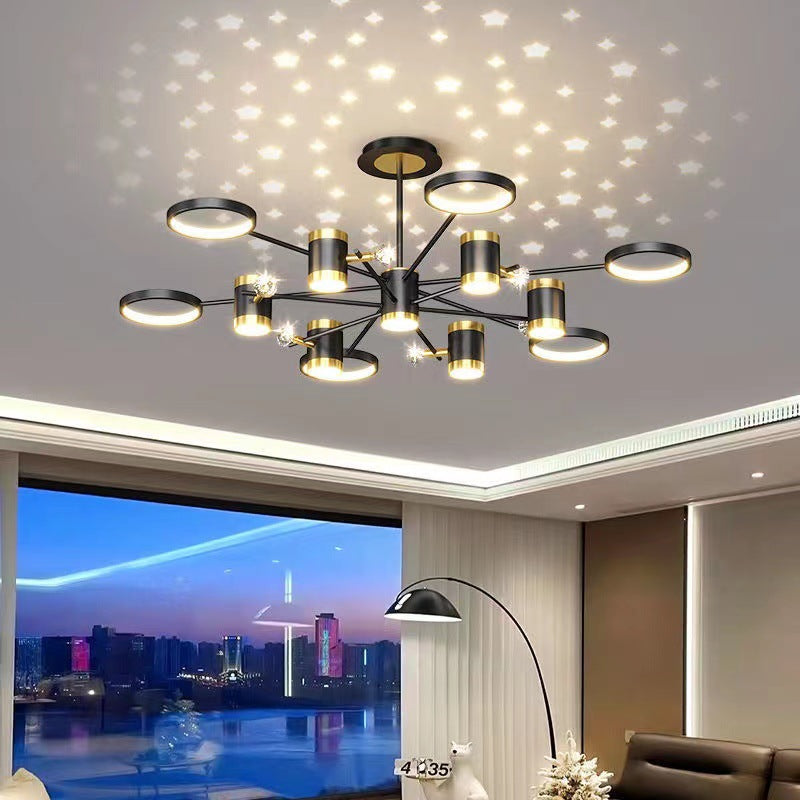 Buy Light Luxury Nordic Star Chandelier Whole House Lighting Set global swanky 3