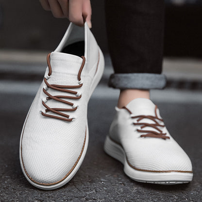 Buy Lightweight Lace-up Casual Men's Shoes for Comfortable Wear global swanky 2