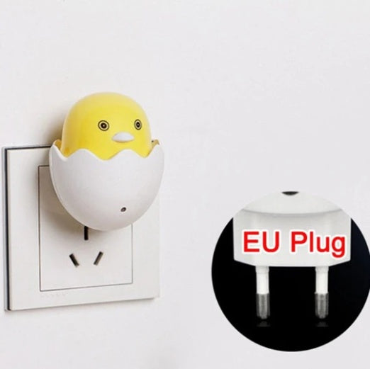 Buy Little Duck LED Sensor Wall Lamp Cute Bedroom Night Light global swanky 3