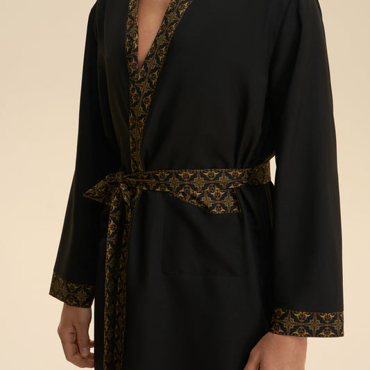Buy Loose Casual Middle Eastern Style Cotton Nightgown for Couples global swanky 3
