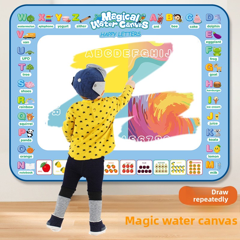 Buy Magic Water Drawing Canvas Toy for Creative Kids Learning Fun global swanky 1