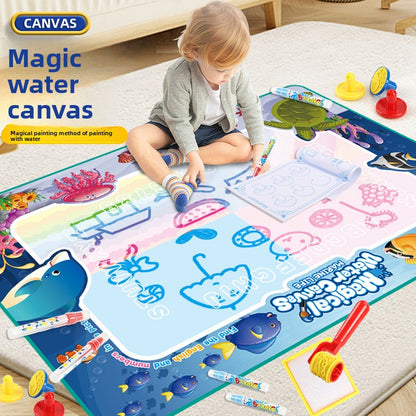 Buy Magic Water Drawing Canvas Toy for Creative Kids Learning Fun global swanky 2