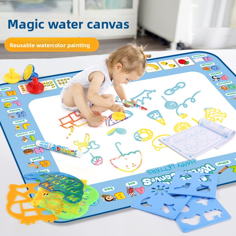 Buy Magic Water Drawing Canvas Toy for Creative Kids Learning Fun global swanky 3