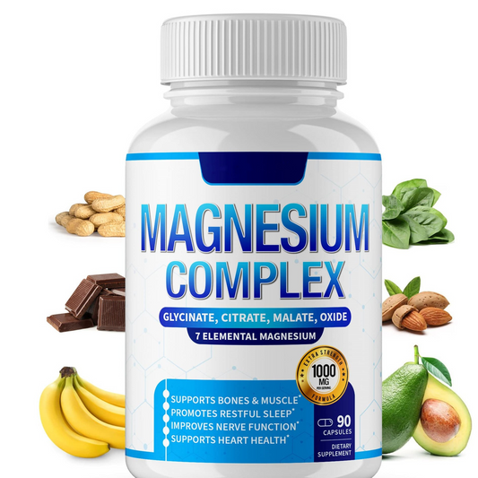 Buy Magnesium Complex 1000mg Dietary Supplement Capsules global swanky 1