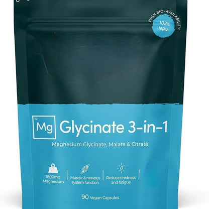 Buy Magnesium Glycinate 3-in-1 Dietary Supplement Capsules global swanky 1