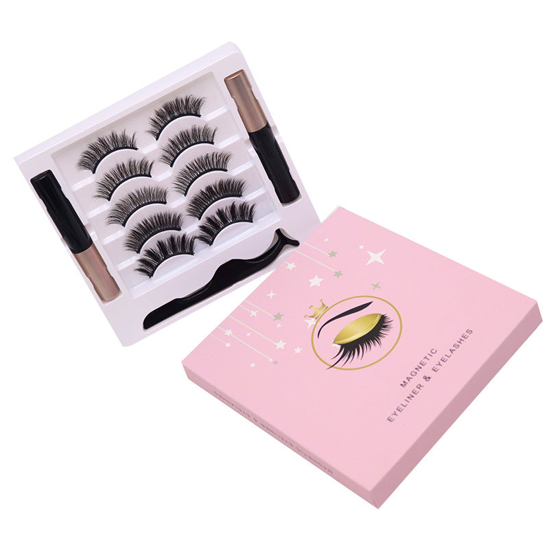 Buy Magnetic Eyelashes Eyeliner Set - Long-Lasting, Waterproof global swanky 2