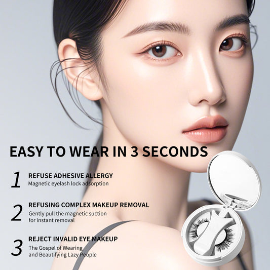 Buy Magnetic False Eyelashes with Storage Box and Applicator global swanky 2
