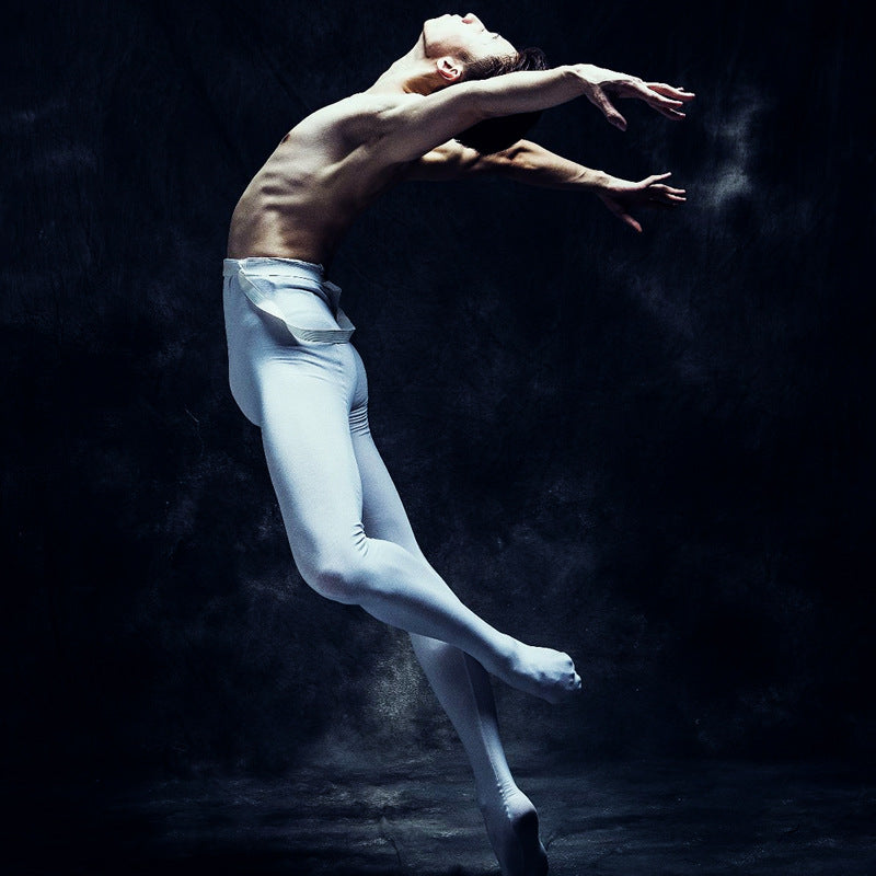 Buy Men's Ballet Leotard – High-Waist Nylon Practice Suit Tights global swanky 1