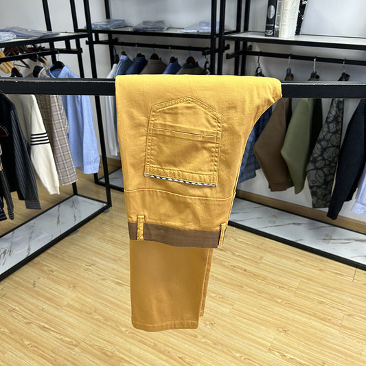Buy Men’s Skin-Friendly Breathable Slim-Fit Cropped Pants global swanky 2