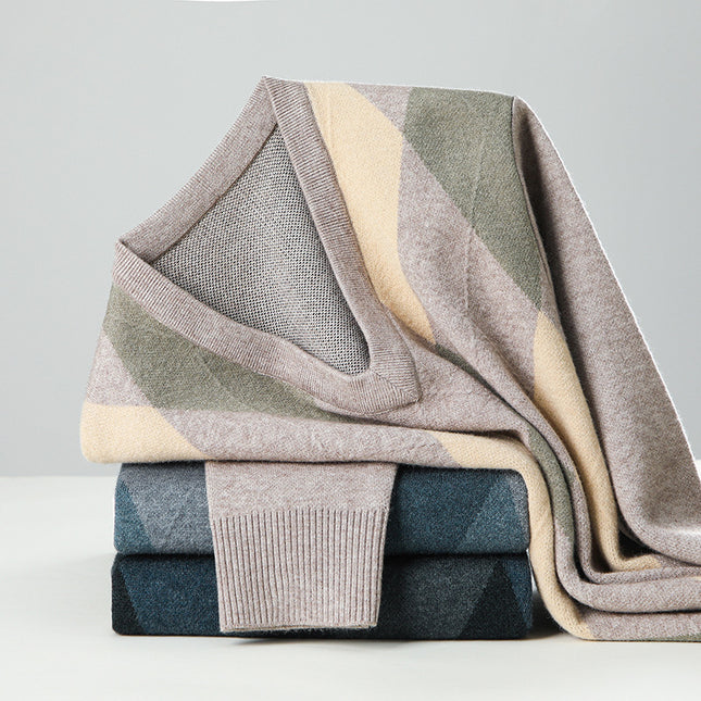 Buy Men's Thermal Knit Top With Half Zip And Long Sleeves Wear global swanky 2