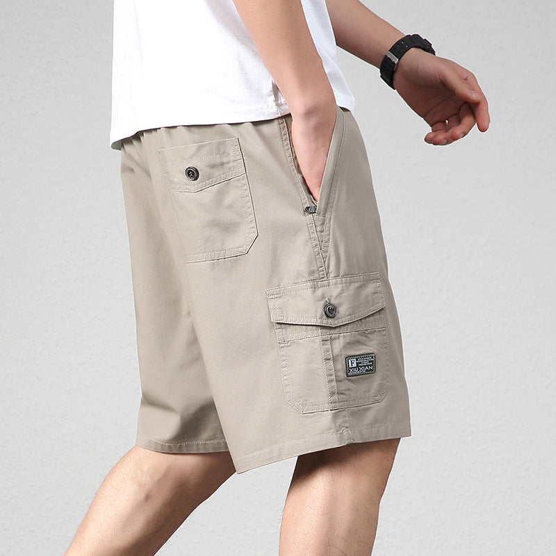 Buy Mens Casual Loose-Fit Work Shorts Online | Stylish & Durable global Swanky 3