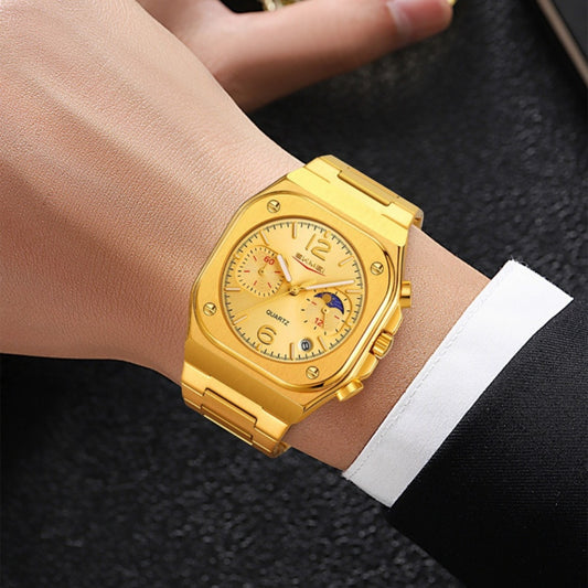 Buy Mens Casual Waterproof Multifunctional Quartz Watch
Global swanky 2