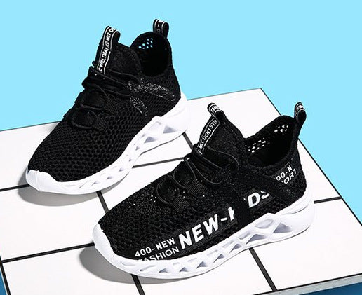 Buy Mesh Kids Sneakers – Lightweight Casual Boys & Girls Shoes global swanky 2
