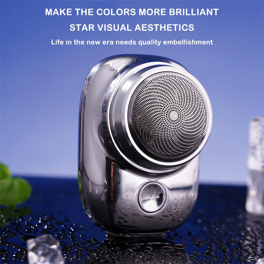 Buy Mini Portable Face Cordless Shaver USB Rechargeable Electric globalswanky04
