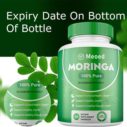 Buy Moringa Leaf Capsules for Daily Health and Immune Support global swanky 1