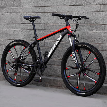 Buy Mountain Bike Bicycle 24 26 Inch Disc Brake Shock Absorption globalswanky 01