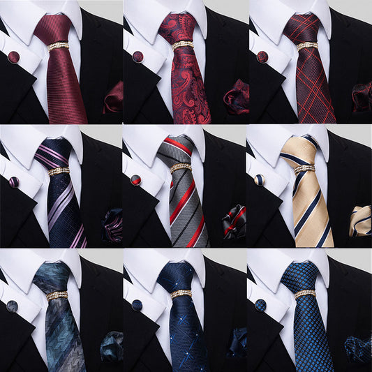 Buy Multi Colored Striped Floral Mens Tie for Formal Party Wear global swanky 2